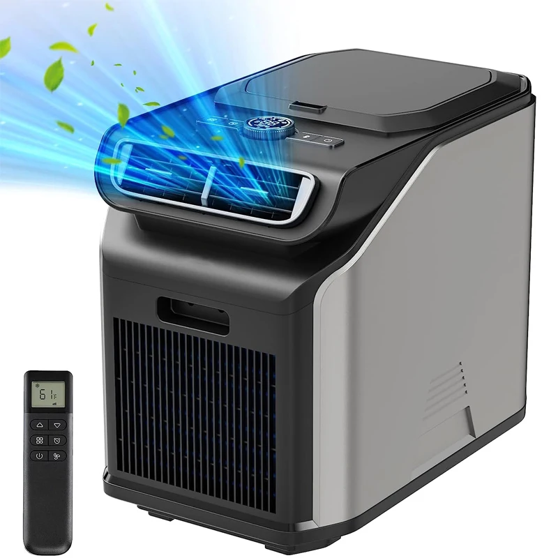 Portable Air Conditioner 6000BTU Fast Cooling Remote Control Portable AC for RV Van Life Outdoor Camping Truck
