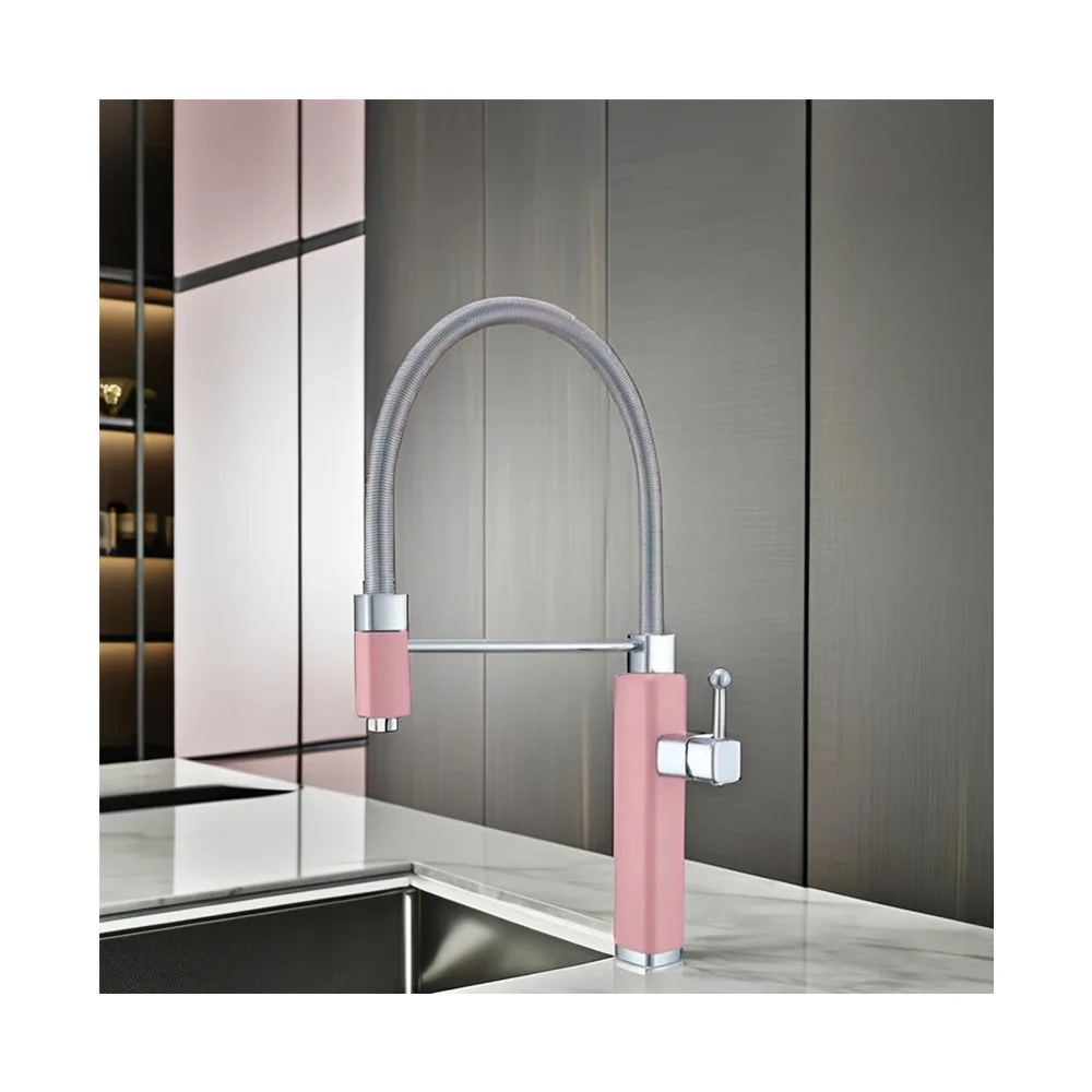 Kitchen ware water tap high neck kitchen design sink mixer tap single lever mixer tap lavatory hot cold faucet