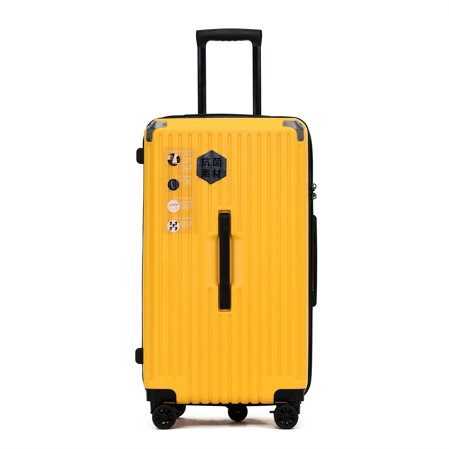 Wholesale Factory Manufacture 24 26inch With 5 Wheels Suitcase For Travel Carry On Luggage