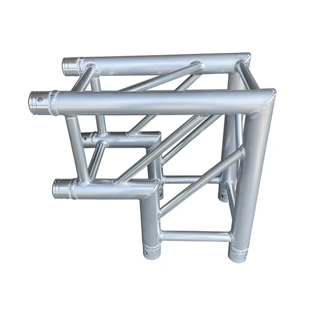 Quick Installation 500x500mm 90 Degree Corner 2-way Truss Corner for Aluminum Alloy Spigot Truss
