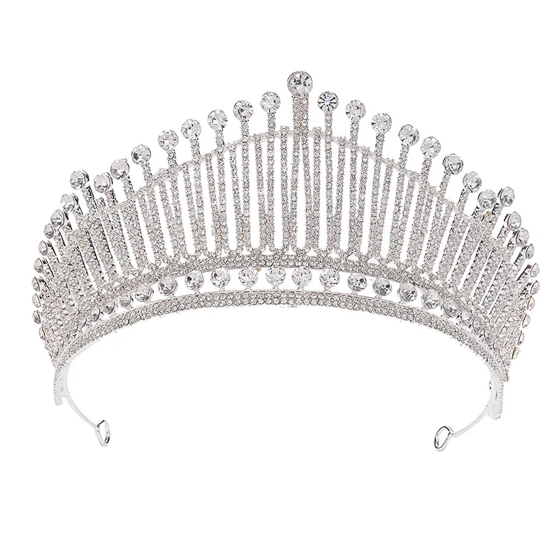 Luoxin Beauty Pageant Royal Crystal Crown Rhinestone Wedding Bridal ...