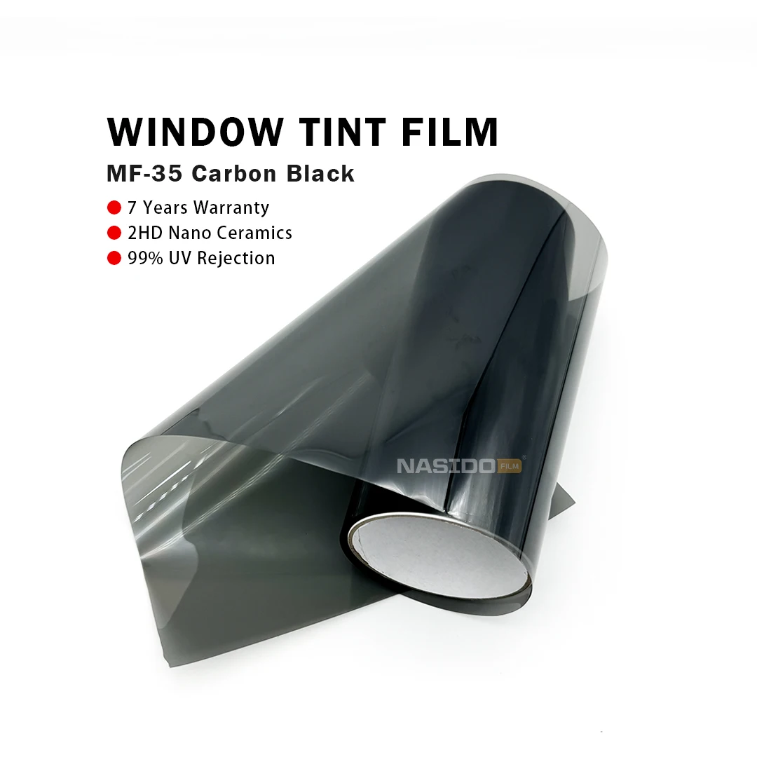 Car Window Tint 5% VLT 24" In X 100'Ft Nano Ceramic Window - Foto 7