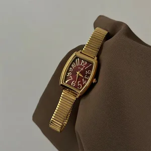 Hot Selling New Vintage Women's Watch Metal Strap High Quality Niche Luxury Fashion High-end Women's Watch Quartz Watch
