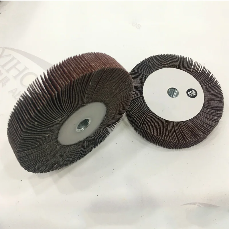 High Quality  M14 Flap Wheel with KX309 Material Aluminium Oxide M14 Polishing Wheel