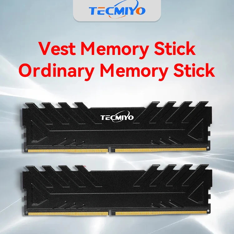 TECMIYO DDR4 RAM 8GB, 16GB, 32GB 3200MHz - Reliable Desktop Memory