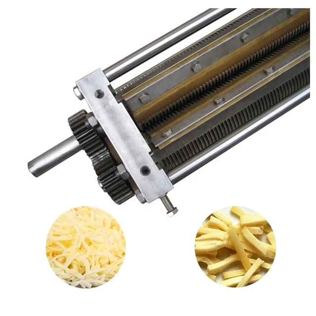 China Factory Custom Made High Efficient-cost Ratio Burr-free Cheese Slitter for Cutting Cheese Strips for Food Maker
