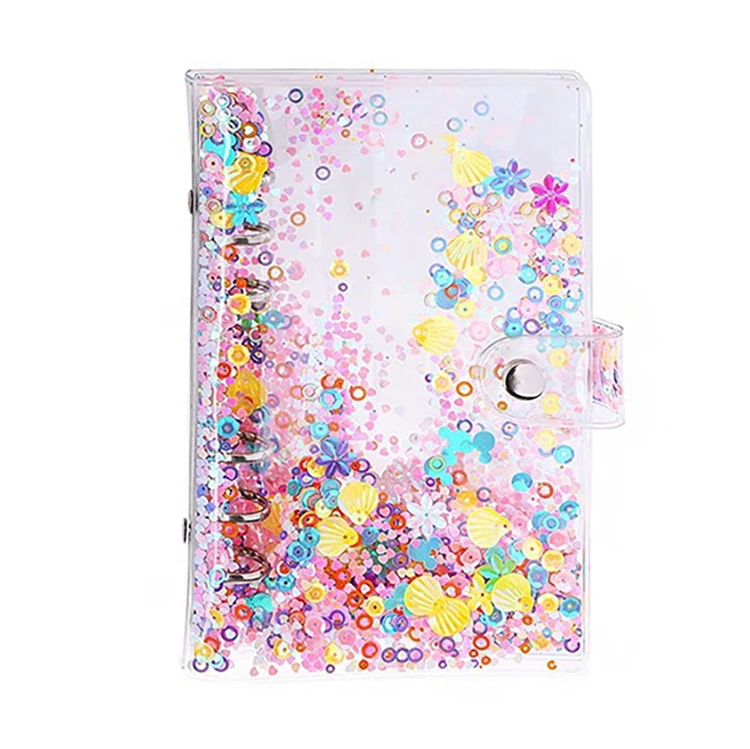 Glitter Zip Planner Cover