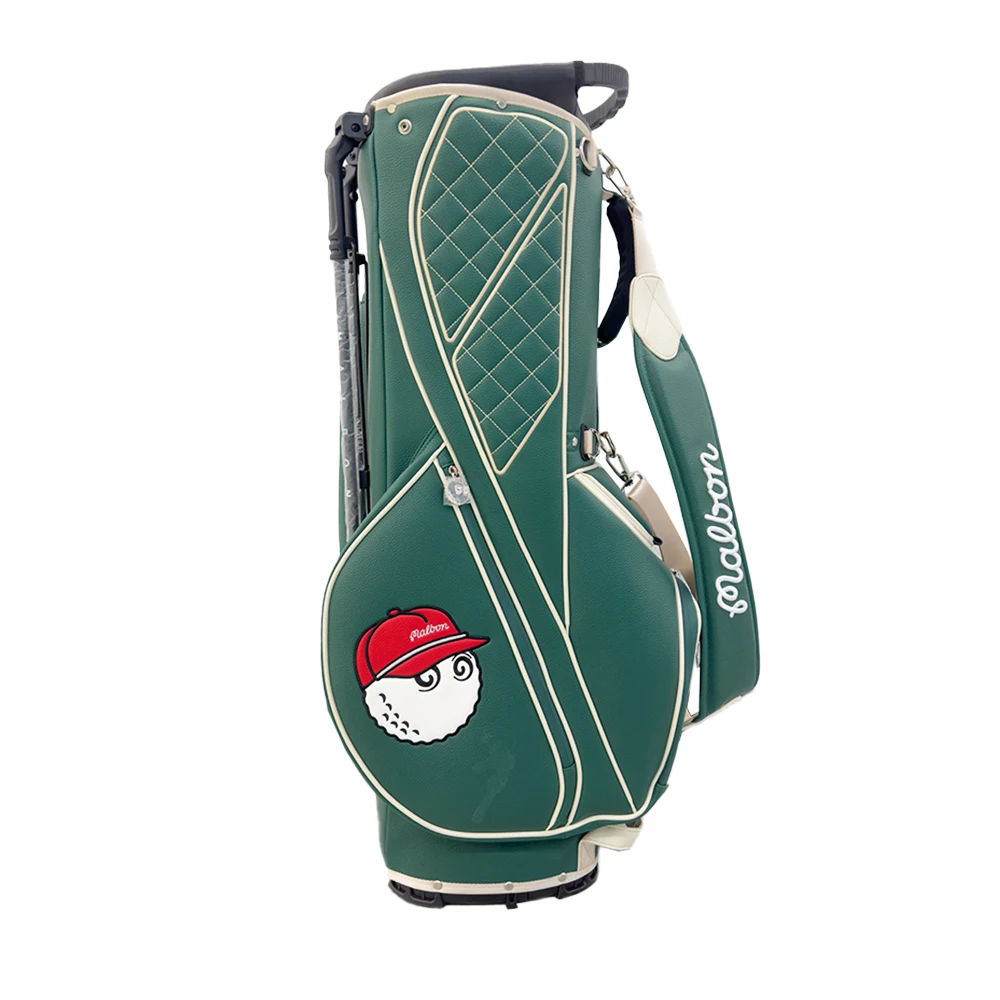 Custom Polyester Lightweight Classic Green Pouch Disc Golf Bag Sunday