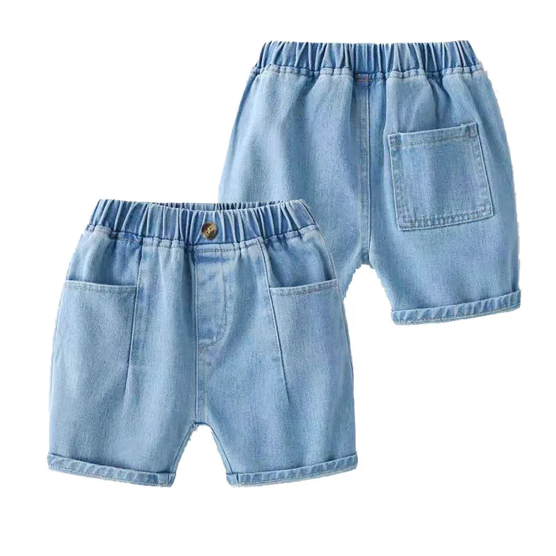 Baby Shorts Boys Denim Shorts Cartoon 