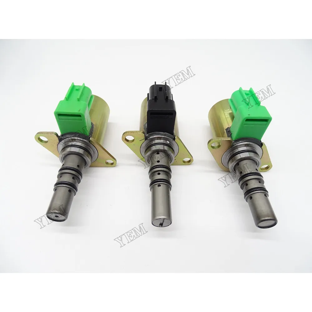 Solenoid Valve Green Plug 4 Hole 3 Hole Black Plug 4 Hole for Kobelco SK60SR Engine Parts Factory