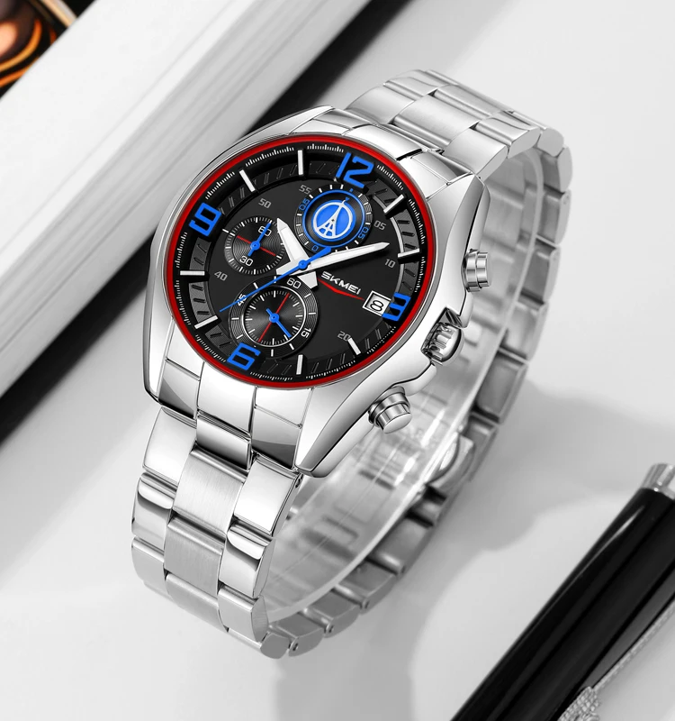 Skmei 9346 Men's Multifunctional Quartz Watch description image 6