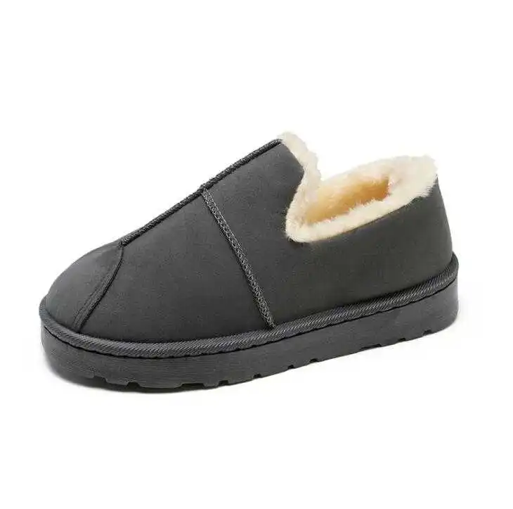 Sapatos De Algodão Antiderrapantes,Calçado Feminino De Fundo Plano De  Outono E Inverno Novo Botas De Neve Selvagem E Cano Curto De Veludo - Buy  Crianças E Mulheres Botas De Moda Quente Botas