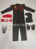 Black muscle suit ninja