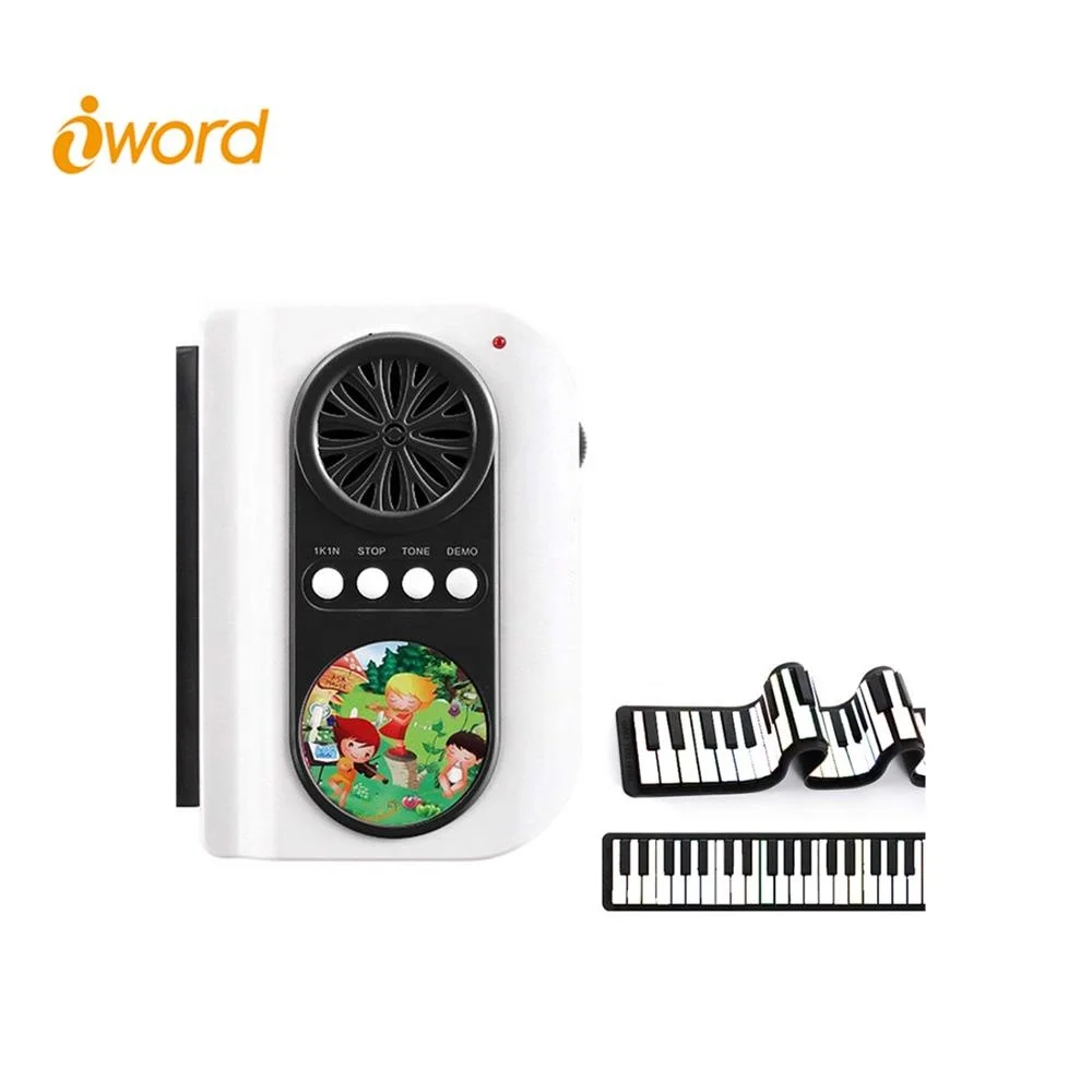 Foldable Mini Baby Play Mat Roll up Kick Midi Bench Microphone Kids Electronic Keyboard Piano Grand Piano Digital