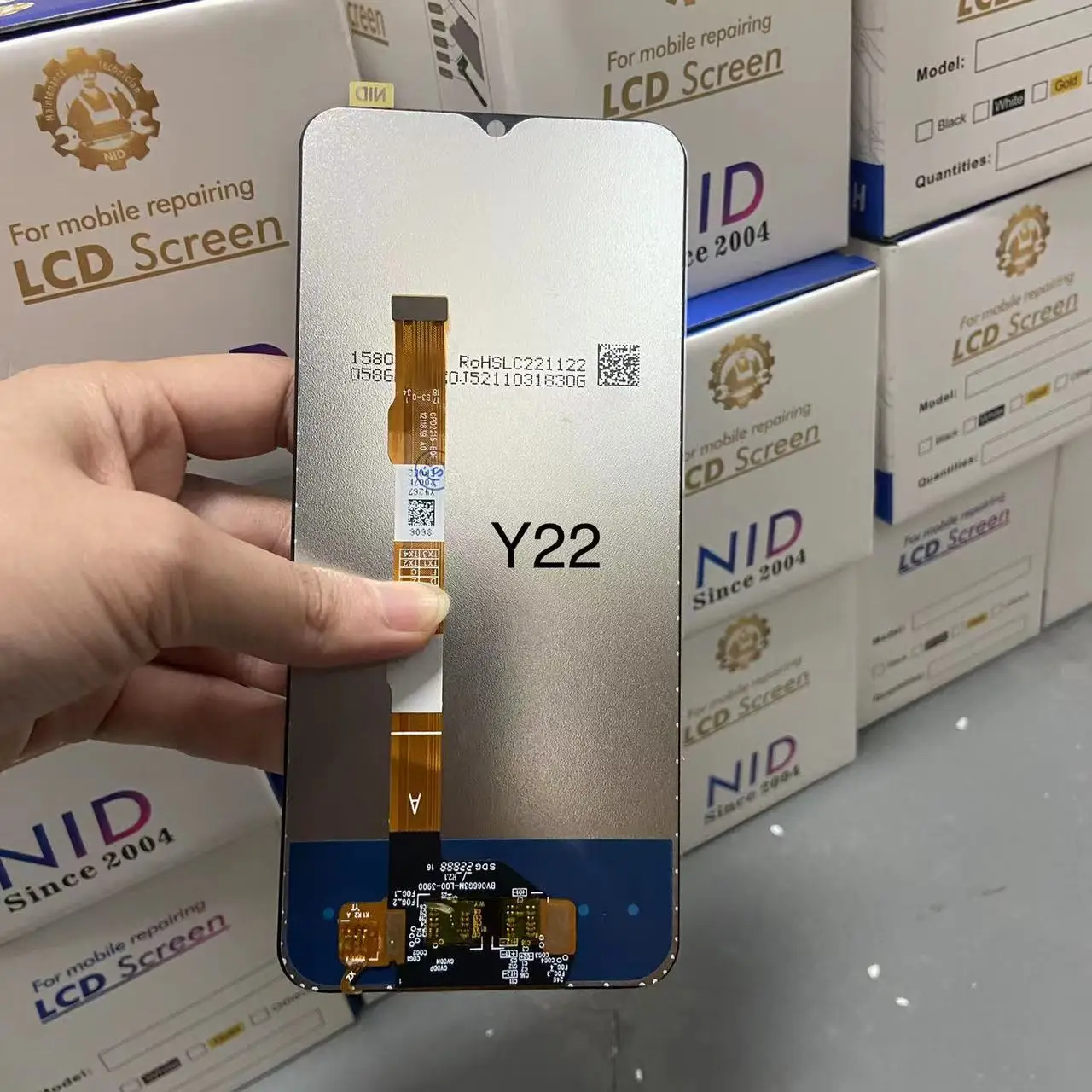 LADYSON Incell Schermo LCD per iPhone 17 Pro Schermo di Ricambio 6.3 Pollici Display Digitizer Assembly, Parte di Riparazione LCD con Face ID Supporto per A3256/A3523/A3522/A3524 - Nero LADYSON Incell Schermo LCD per iPhone 17 Pro Schermo di Ricambio 6.3 Pollici Display Digitizer Assembly, Parte di Riparazione LCD con Face ID Supporto per A3256/A3523/A3522/A3524 - Nero