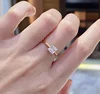 18K Pink Gold Lab Grown Diamond VS D Color