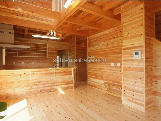 Korea Lumber Hinoki Wood Lumber Price Wall Panel 2400*100*10 Hinoki Solid Board