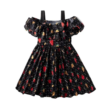 Online Store Fashion OVerall Dress Girl Dress For Kids Clothes From China Supplier