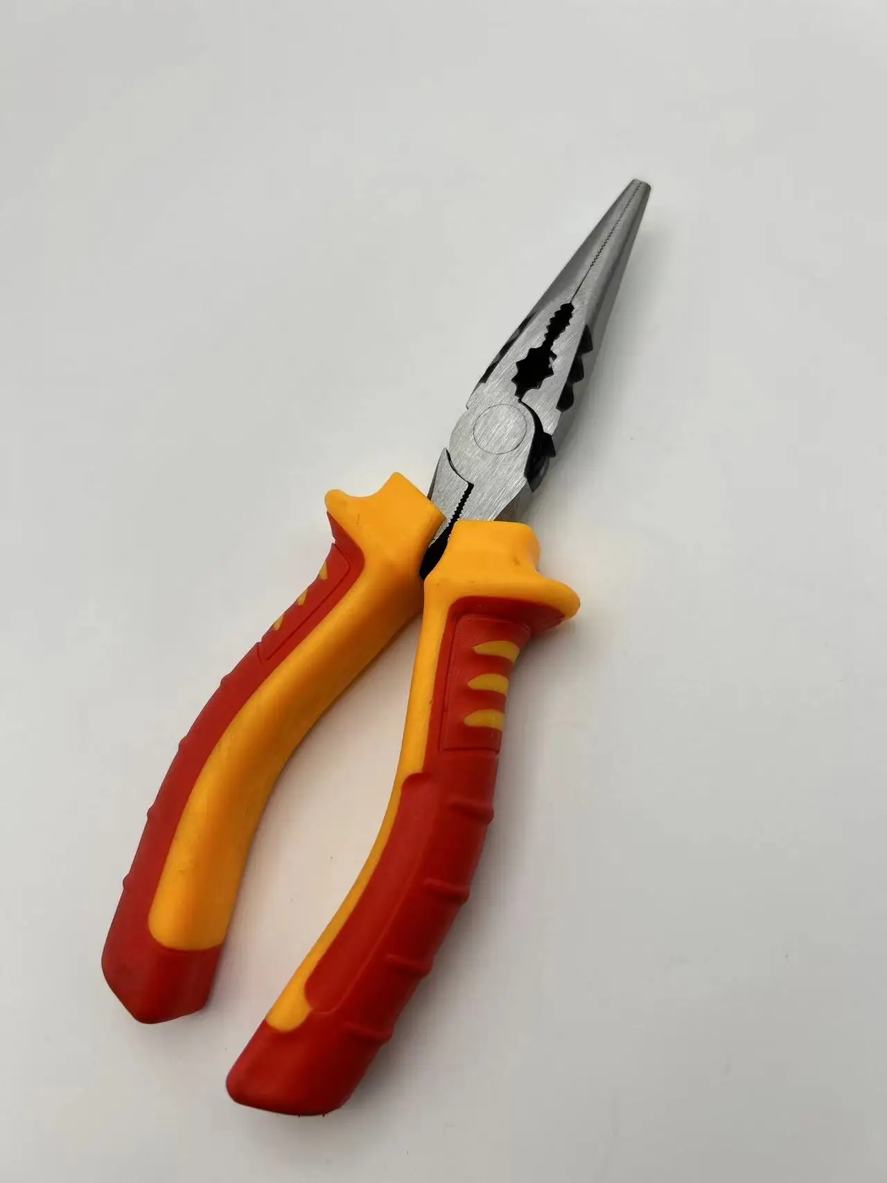 DIY Grade Combination Pliers Soft Grip Plastic Handle Hand Vise Serrated Jaw Wire Cutting Metric OEM Supported manufacture