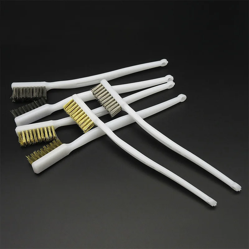 Industrial cleaning brush Wire brush car polishing rust removal small detailing brush
