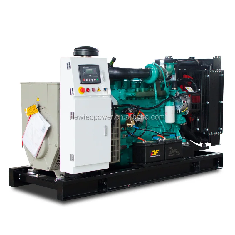 With ATS 80kw 100kva Open Type diesel Generator Powered by cummins