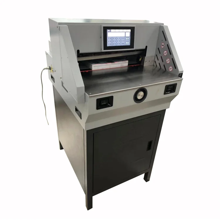 Digital Control Program Paper Cutter 460mm A3 Paper Guillotine E460T Cutting Machine