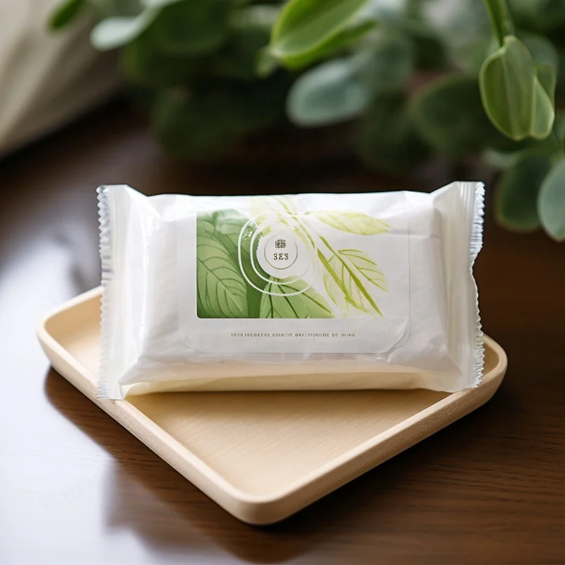 Custom Flushable  for Adults and Disposable Small Packet Biodegradable Organic Baby Wipes Wet Wipes Flushable Wipes