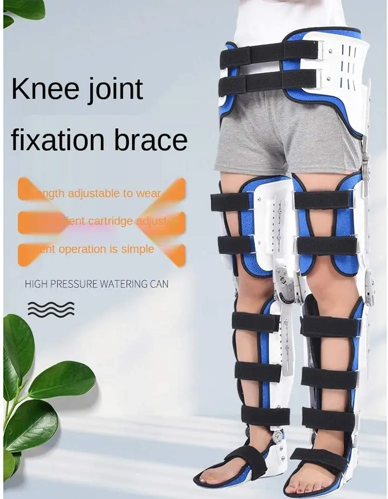 Hongan Good Price Durable Hip Knee Ankle Foot Orthosis Braces Thigh Knee Leg Ankle Fixed Limb