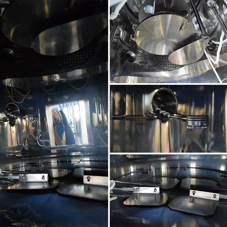Multi Source Vacuum Thermal Evaporation System with Magnetic Shutter