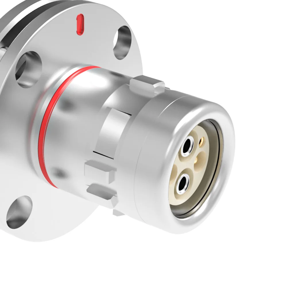 3K.93C Series Optoelectronic Hybrid Self-Locking Connector 3K.93C Plug and Socket for Signal Transmission