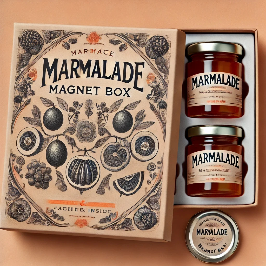 Luxury Honey Gift Packaging Boxes Reusable Eco Friendly Paper Random Present 3030 Nut Gift Box Marmalade Box