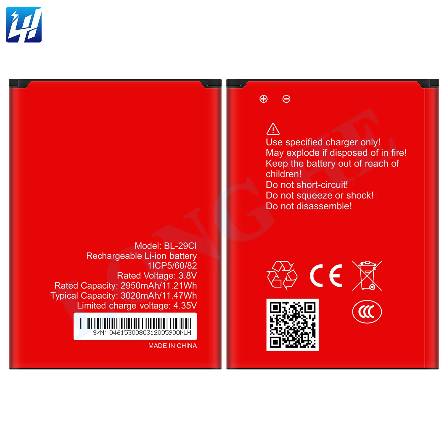 100% Nuevo ALCATEL TLI028C1 Batería del teléfono móvil 3000mAh - www