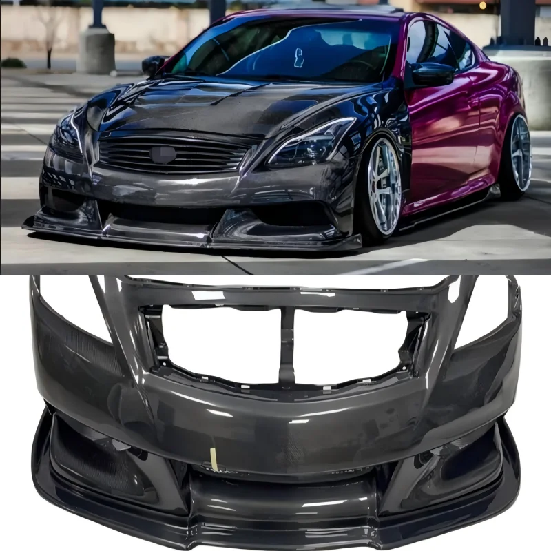 Automotive Facelift Body Kit Reinforcement of Front Bumper for G25 G37 ...