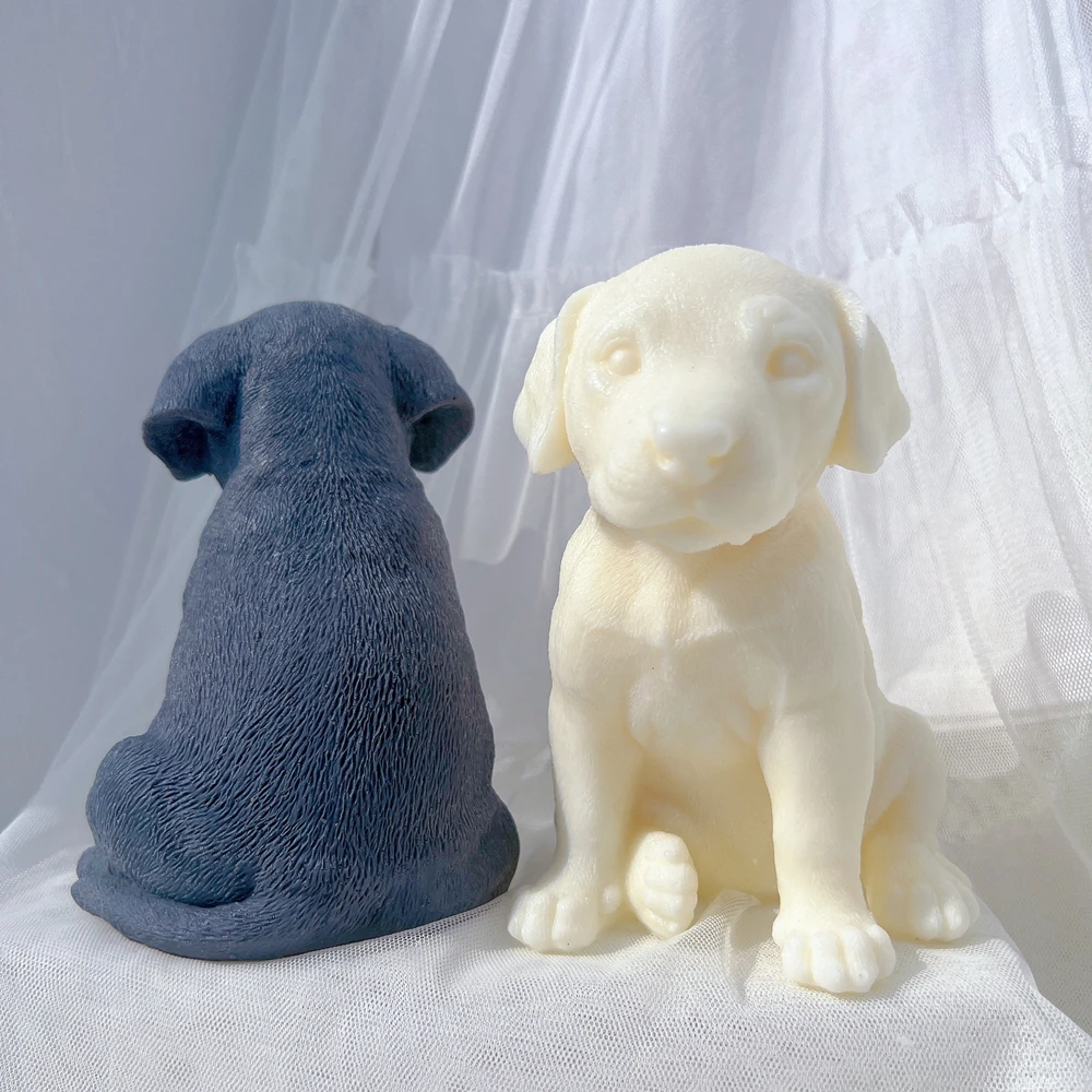 Dalmatian Puppy Dog Candle Mold DIY Eco-Friendly Fun