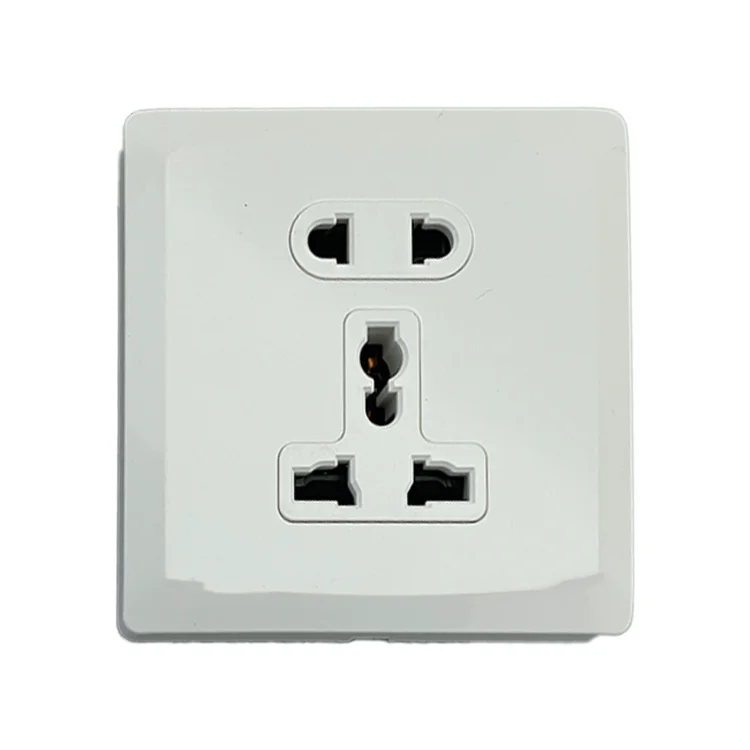 VNX BS Standard 86*86mm Mutil 16A 2-pin and 3-pin Wall Electric Socket for Wholesale