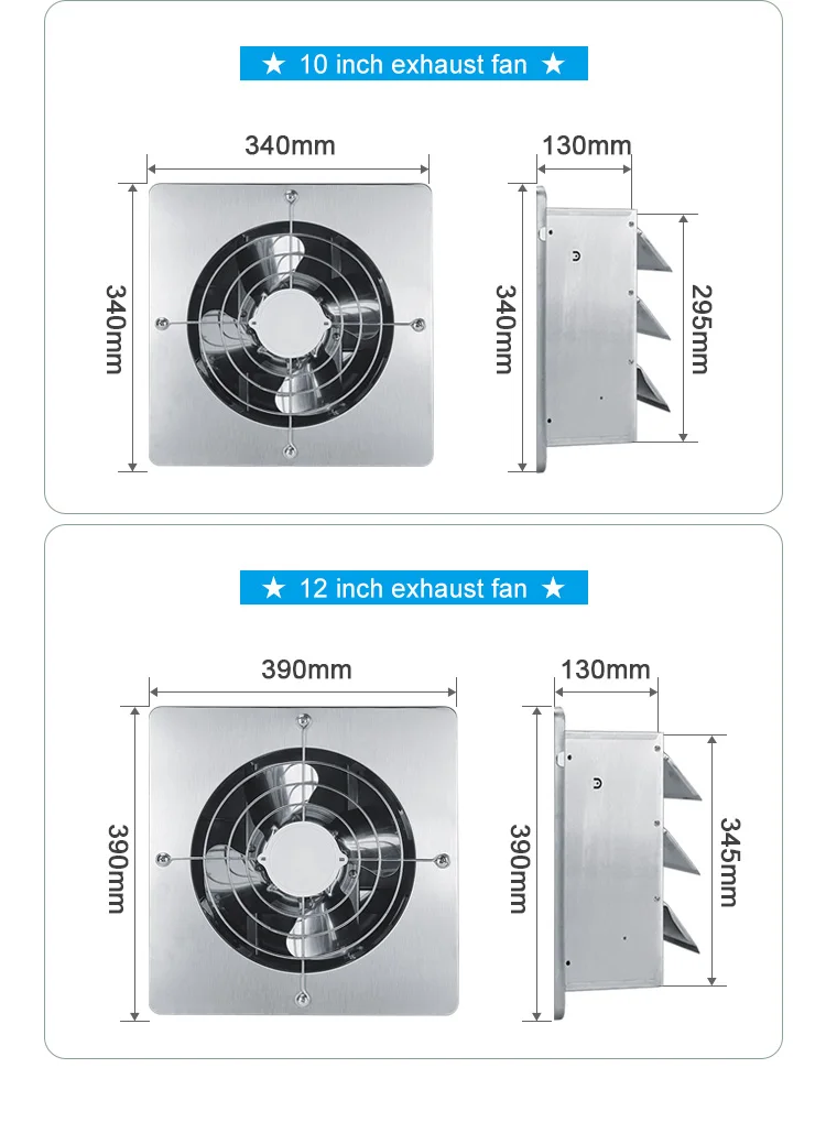 Steel Shutter Window Extractor, 304, Stainless - detail 14