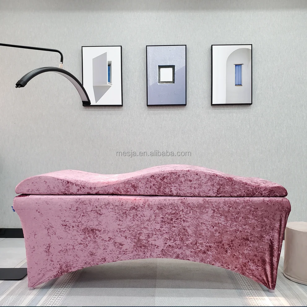 New European Style Waves Lashes Mattress Curved Velvet Massage Eyelash