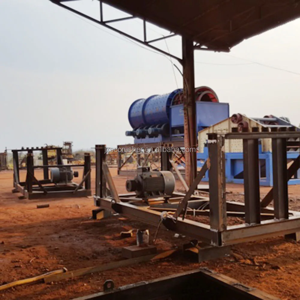 Small Scale Gold Mining Equipment 40 Mt Gold and Diamond Washing Plant