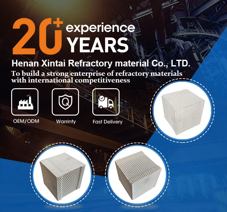 Xintai Mullite Heat Storage Bricks - Custom Sizes & Certificates