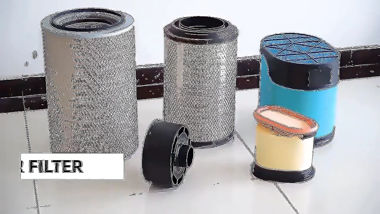 Huida Filter Suppliers Heavy Duty Excavators Engine Parts Air Filter