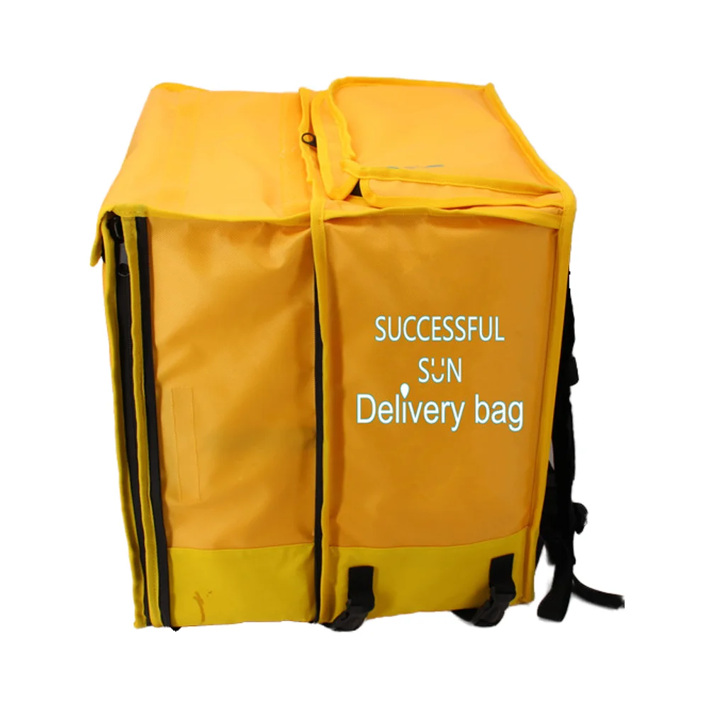 product insulated food delivery bag for bike motorcycle bicycle waterproof insulation backpack thermal pizza-4