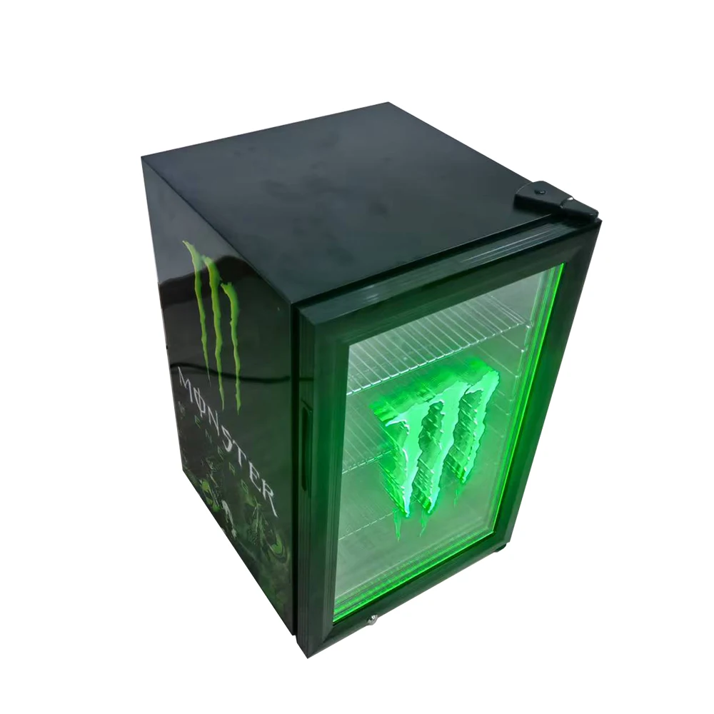 Monster Energy ミニ冷蔵庫 SC70 70L Monster/energy Drink 500ml Mini Fridge with LED Light