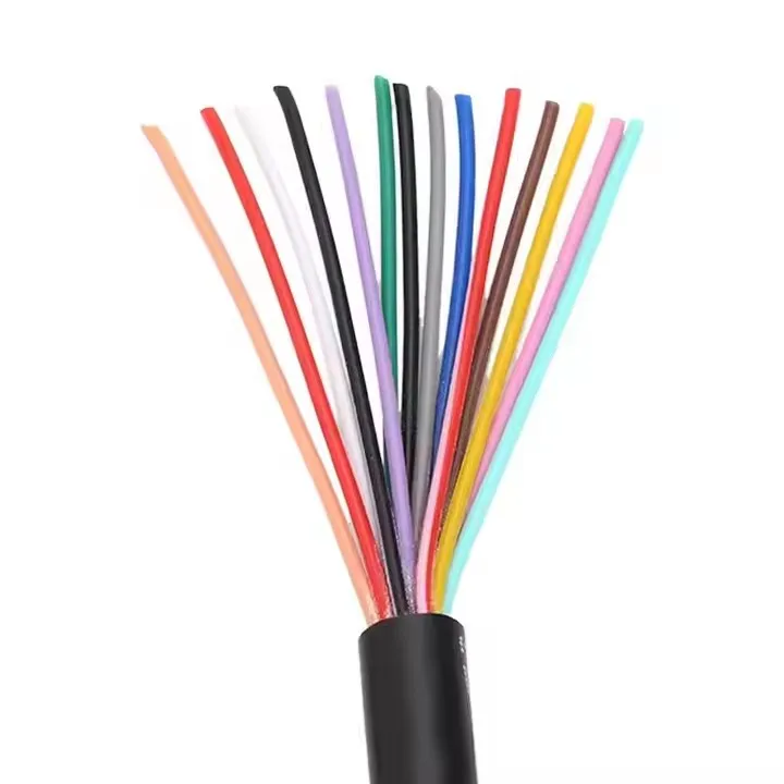 High Quality Ul2464 2 3 4 5 6 7 8 9 10 Core 16 18 20 22 Awg Soft Multi-Core Pvc Insulate Control 4 Pin Cable Multi Stranded Wire