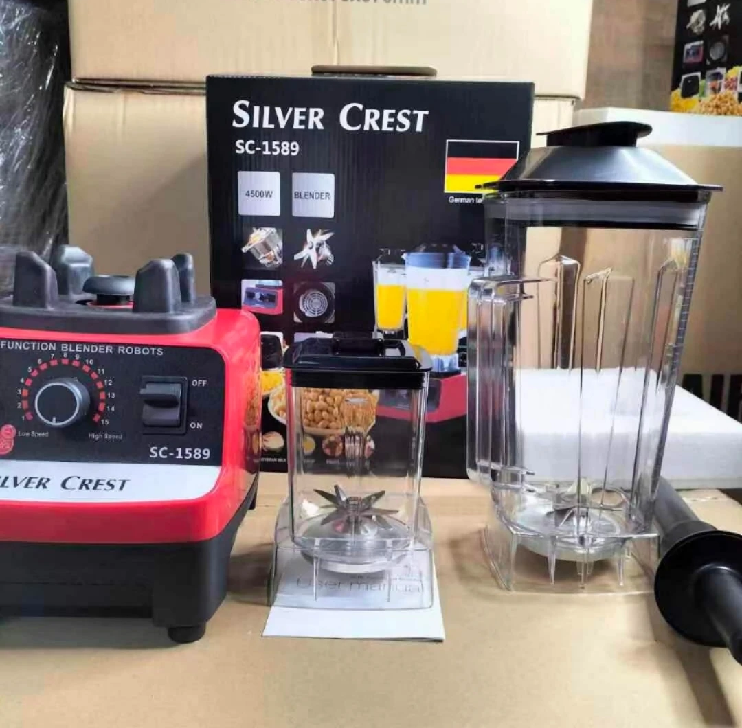 2 in 1 silver crest blender with 2 cups 4500w