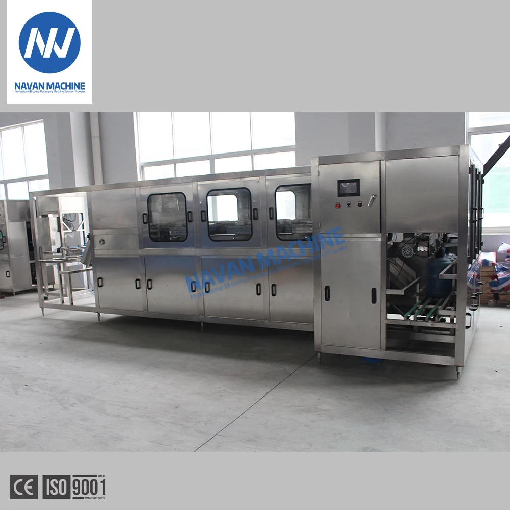 18.9L 20L 5 Gallon Barrel PET Bottled Water Filling Capping Machine Drinking Water Bottling Line details