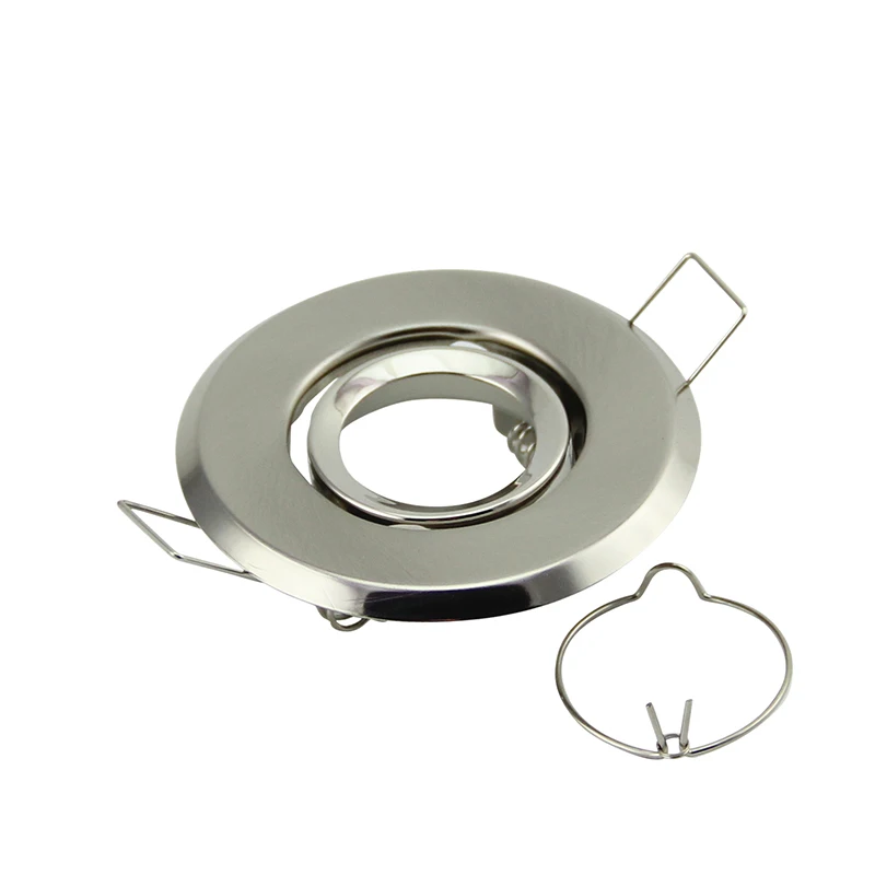 Round Mounting Recessed Led Ceiling Light MR11 Fitting Fixtures Lamp Holders LED Spot Light Frame