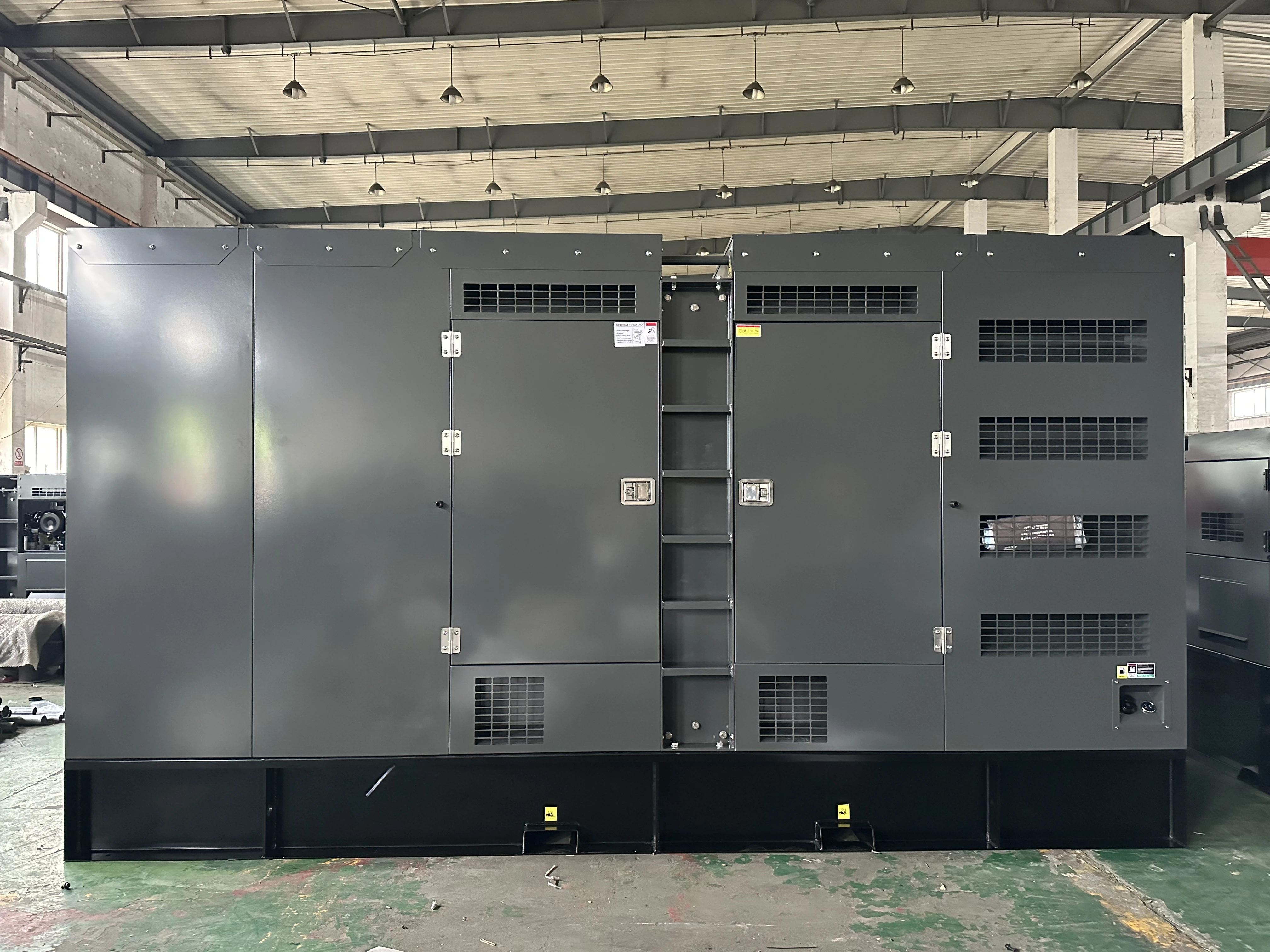 Rust Proof Denyo Design Super Silent 125kva diesel Generator Set  100kw Power Generator Made in China
