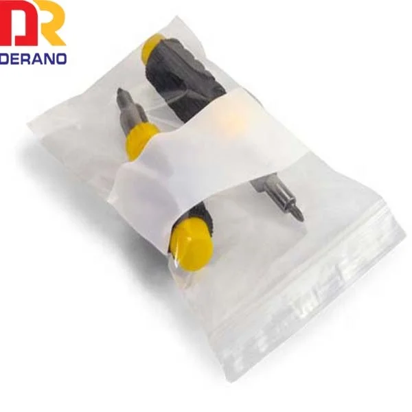 Ziplock Plastic Bag Resealable Plastic Custom Poly Bag