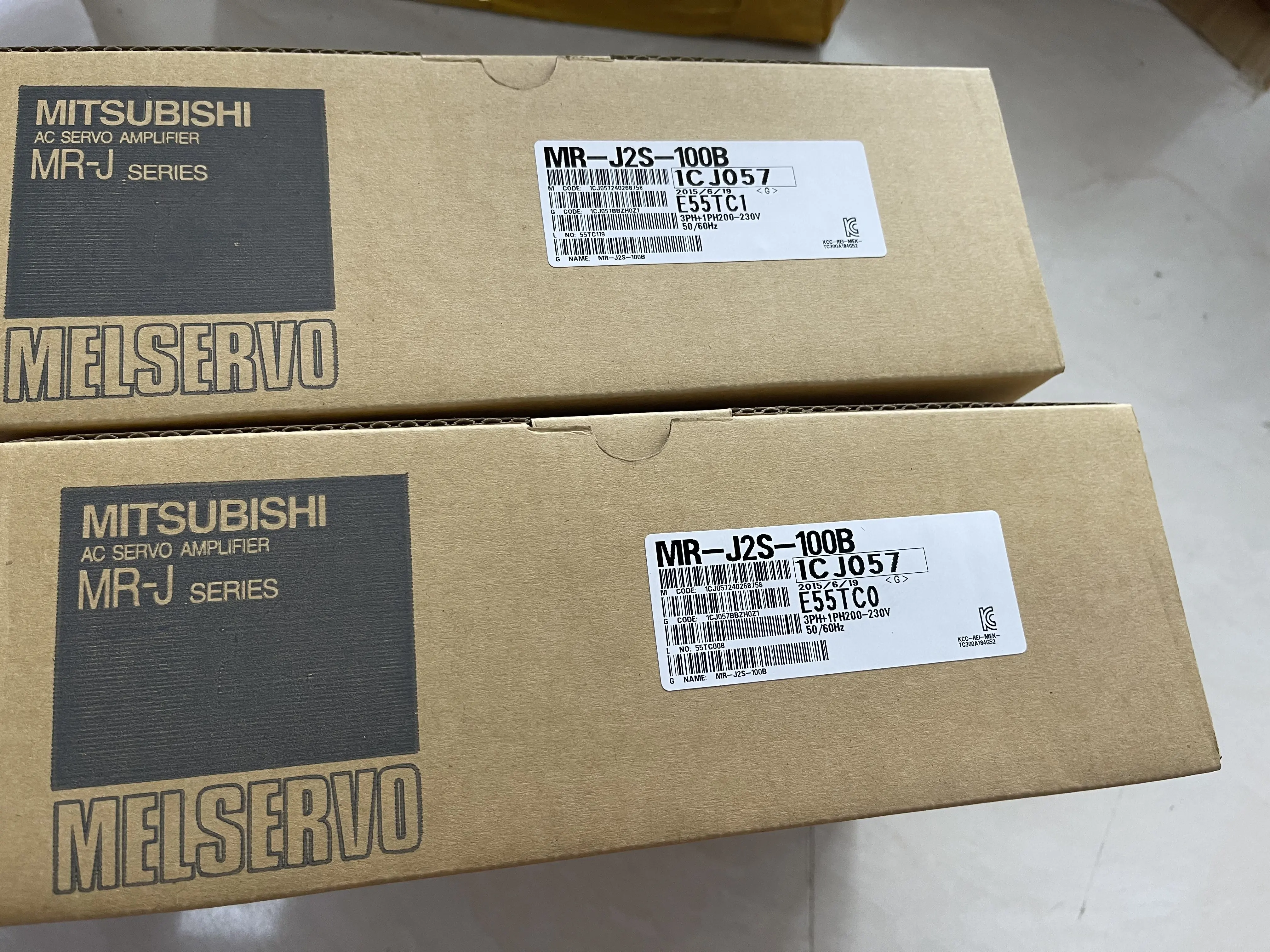 Mitsubishi AC Servo Amplifier MR-J2S-100B