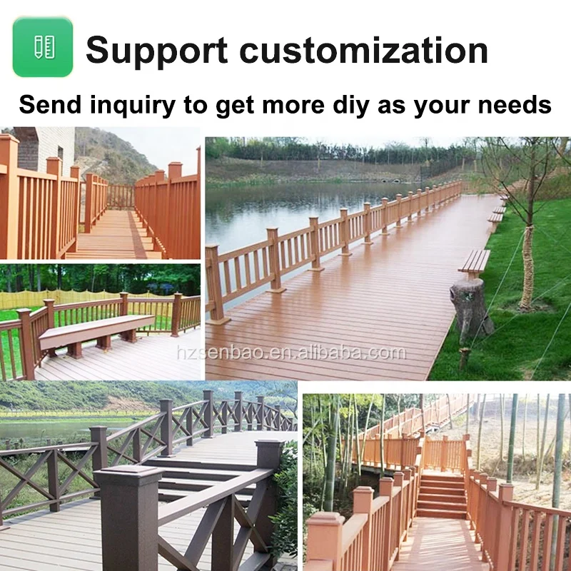 WPC Composite Railing - Durable, Stylish, and Safe